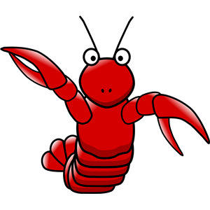 cartoon lobster