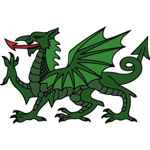 Stylised Dragon (colour)