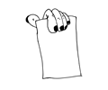 Hand With Paper
