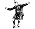Scotsman dancing