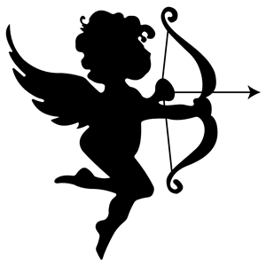 Cupid Silhouette 2 Variation 2