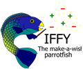 Iffy, the make-a-wish Parrotfish