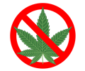 No Marijuana Sign