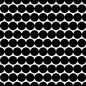 pattern dots offset radius 5