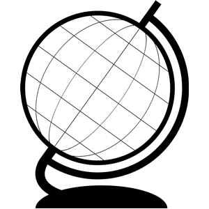 Globe outline