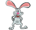 Rabbit -Happy
