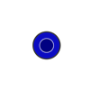 Double Circle Blue