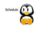 Schedule Penguin Looking Over