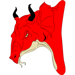 Red Dragon Head