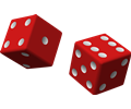 two red dice