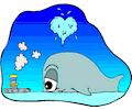Whale in Love with Boat