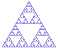 Sierpinski Triangle Colored