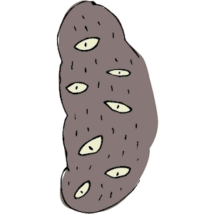 Potato with Eyes