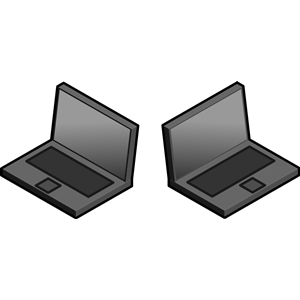 Isometric widescreen Laptop