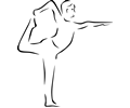 Yoga Poses (stylized)
