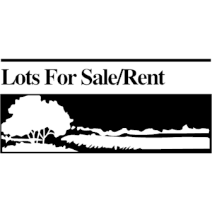 Lots for Sale & Rent