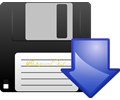 floppy disk download icon