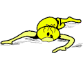 Yellow Dude Exhausted