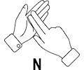 Sign Language N