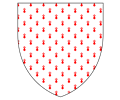 Argent Ermined Gules
