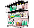 Liqueur Store Shelves