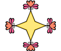 Floral star