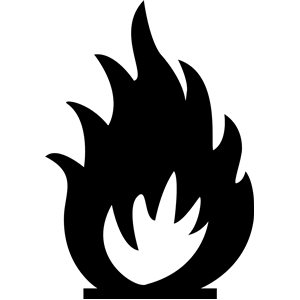 Fire Warning Symbol