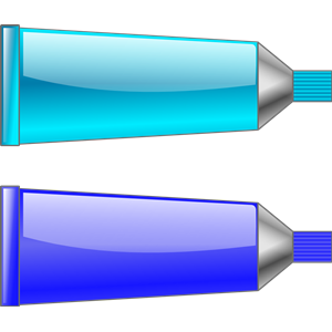 Color tube Blue Cyan