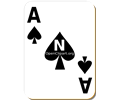 White deck: Ace of spades