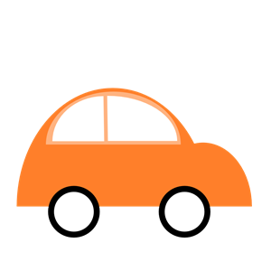 CAR- Simple-flat-three-color-with-space