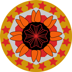 Rosetted Mandala (XXI)
