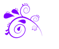 Purple Swirl Paisley