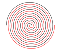 Double Linear Spiral