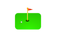golf flag ball bram gron