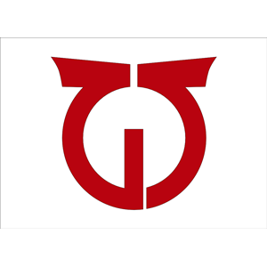 Flag of Hinoemata, Fukushima