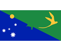 Antarctica Christmas Island flag