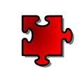 Red Jigsaw piece 10