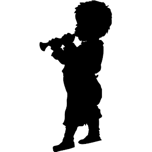 Boy Playing Instrument