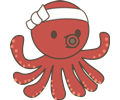 Octopus with headband