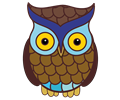 Wide Eyed Owl