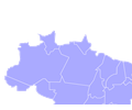 Mapa Brasil Laranja