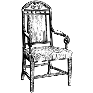 Old fashioned chair