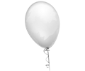 balloon white aj