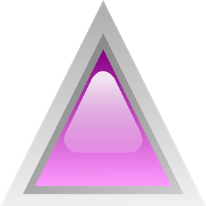 led triangular 1 purple