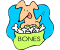Dog with Bone