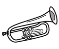 Trumpet - Lineart