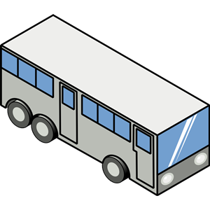 Bus (isometric icon)