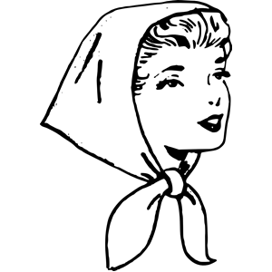 Lady in Headscarf