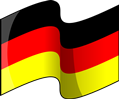 Flag of Germany (waving)