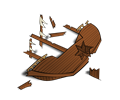 RPG map symbols: Shipwreck